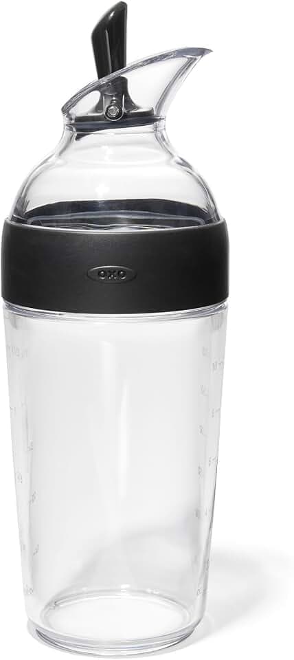 OXO Good Grips Salatdressing-Shaker groß, 350 mL, schwarz