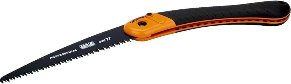 BAHCO Klappbare Astsäge 396-JT, 32.2x11x17.5 cm, Schwarz/Orange