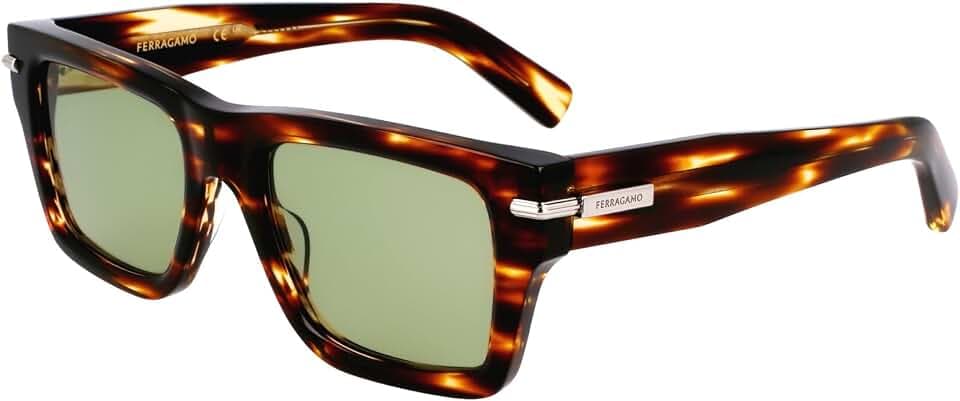 FERRAGAMO Sunglasses SF 2033 S 216 Striped Brown