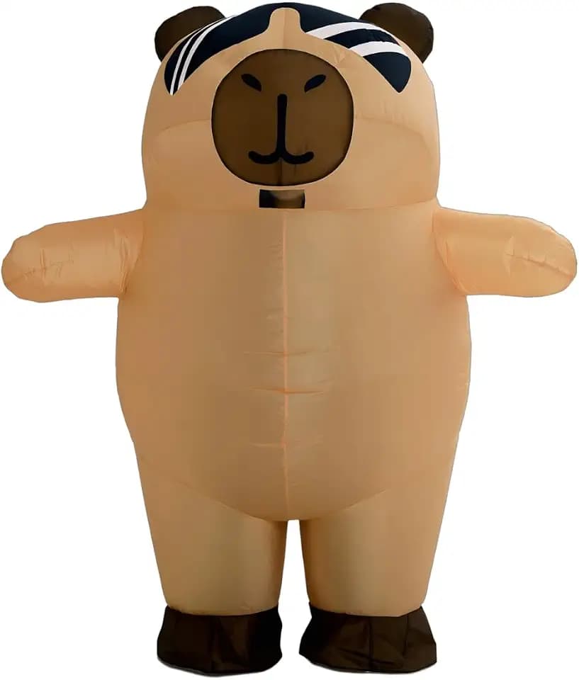 Sunglasses Capibara inflatable Costume, Capybara Costume for Halloween