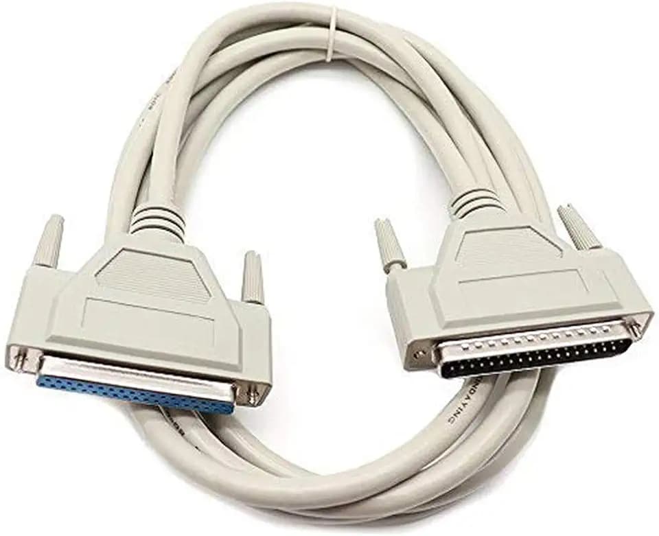 Yohii DB37 Extension Cable 37Pin 3m Male to Female Serial Modem