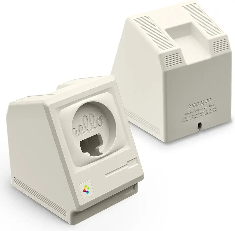 Spigen for Apple Watch Charger Stand, Supports Nightstand Mode Classic LS