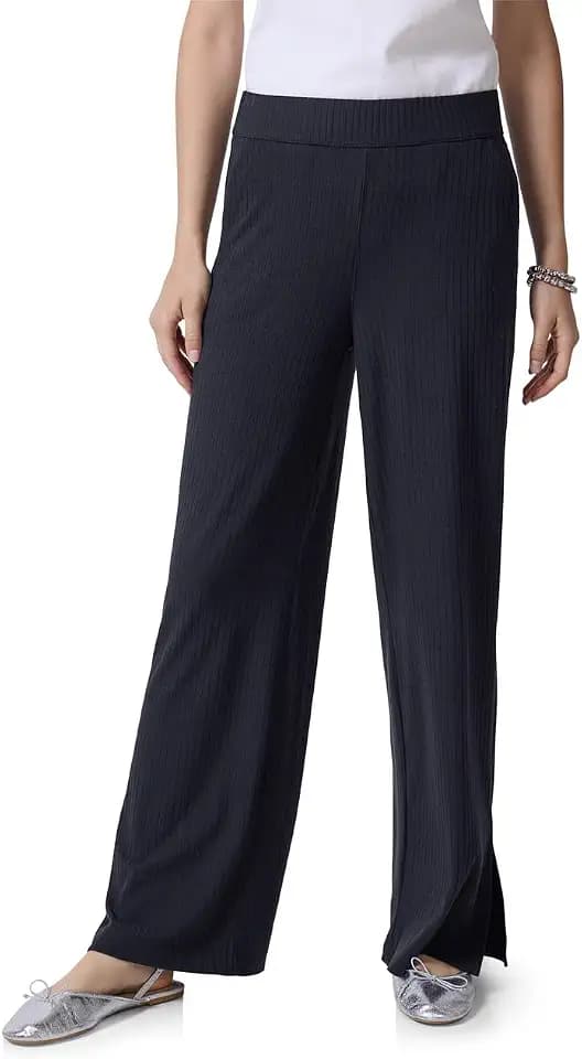 Street One Studio Damen Jersey-Hose mit Schlitzen 3716515