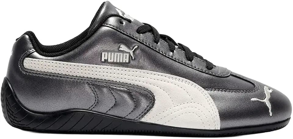 PUMA Womens Speedcat Metallic Lace Up Sneakers Shoes Casual -