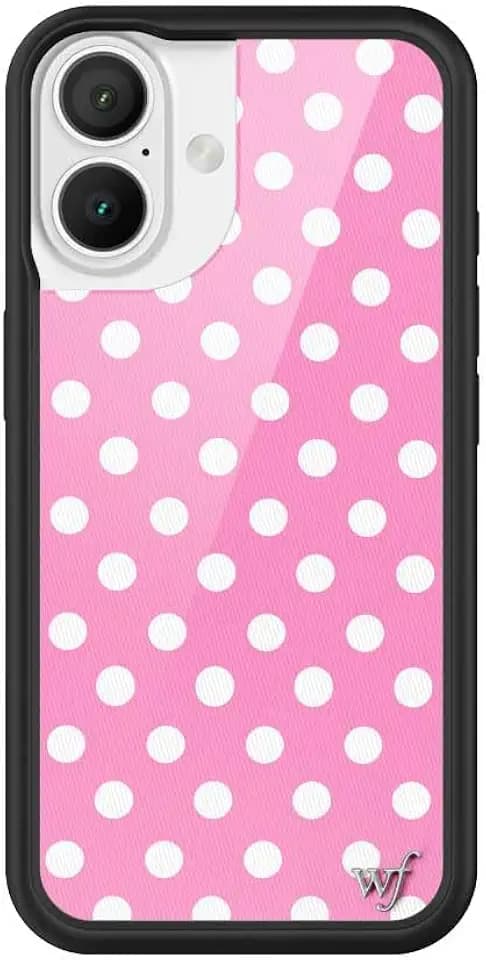 Wildflower Cases - iPhone 16 Compatible - Pink Polka Dot