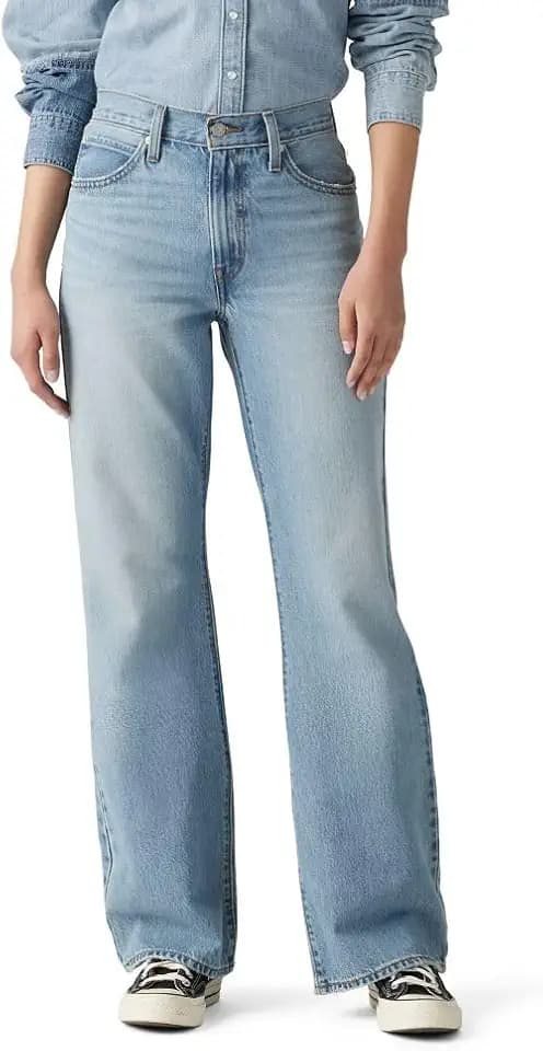 Levi's Women's 94 Baggy Bootcut Jeans, (New)