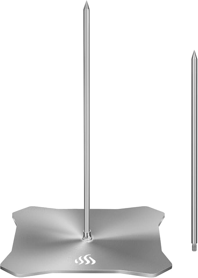 Onlyfire Edelstahl Vertikalspieß Grillstand
