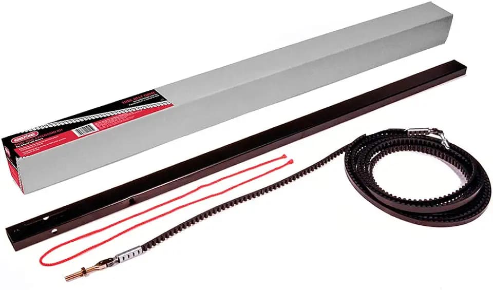 Genie GEN39026R Garage Door Opener Extension Kit for 5-Piece Belt-Drive Tube Rails, one size, Metallic