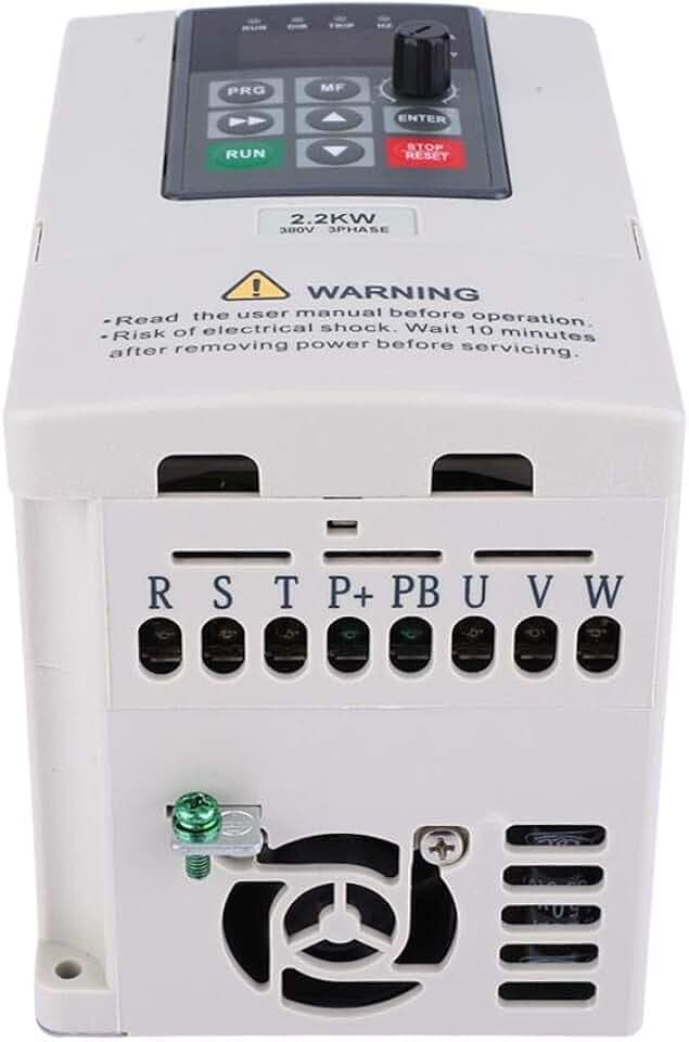 Frequenzumrichter, 3 Phasen Wechselstrom Wechselrichter, 380V AC Frequenzumrichter VFD Drehstrommotor mit Drehstromregler Zur Motordrehzahlregelung 2,2 KW