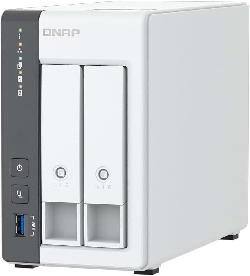 QNAP TS-216G-US 2-Bay 2.5GbE Desktop NAS
