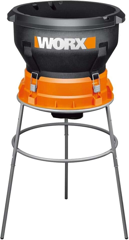 WORX 13 Amp Electric Leaf Mulcher for Yard Leaf & Waste Shredding, WG430