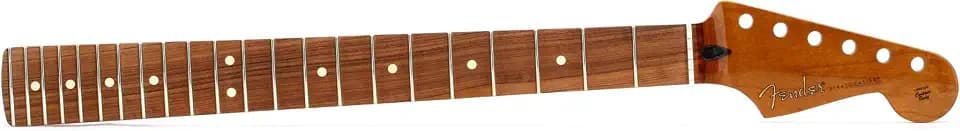 Fender Roasted Maple Stratocaster, 22 Jumbo Frets, 12", Pao Ferro, Flat Oval Shape Electric Guitar Neck