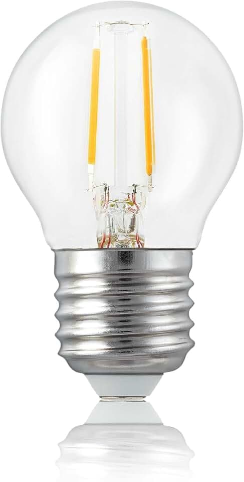 hellum LED Glühbirne E27 warmweiß 2,2W LED Birne ersetzt 25 Watt klar