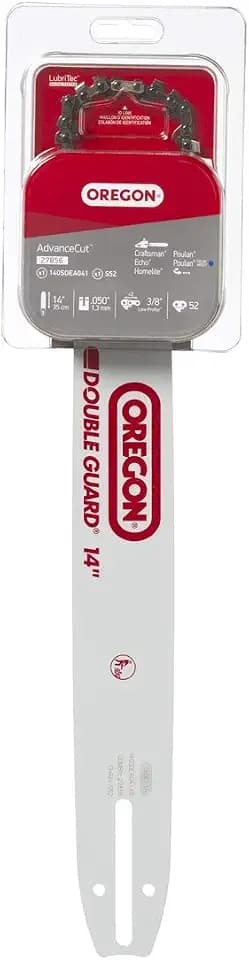 Oregon 14" Bar & Chainsaw Chain Combo, 3/8", .050" Gauge, 52 Drive Links