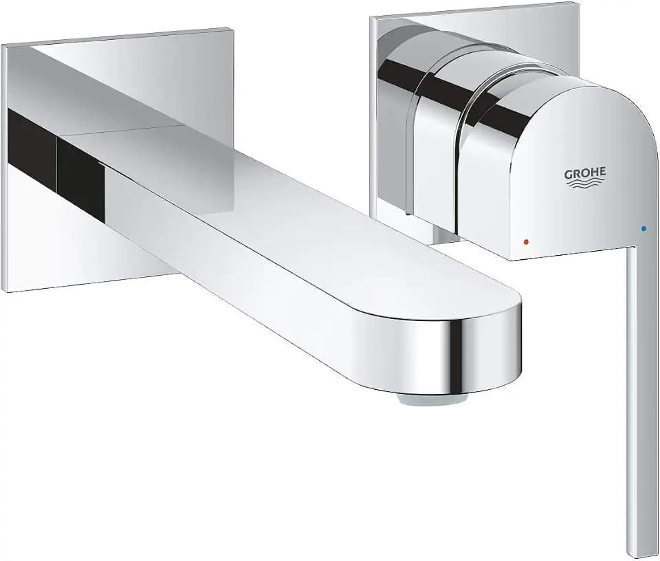 GROHE Plus | Badarmaturen - 2-Loch-Waschtischbatterie | chrom | Ausladung 203 mm | 29306003