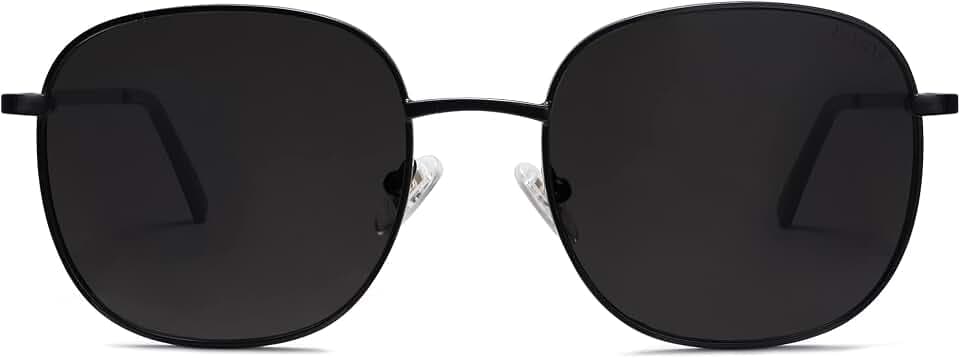 SOJOS Retro Rechteckig Metall Sonnenbrille SJ1137