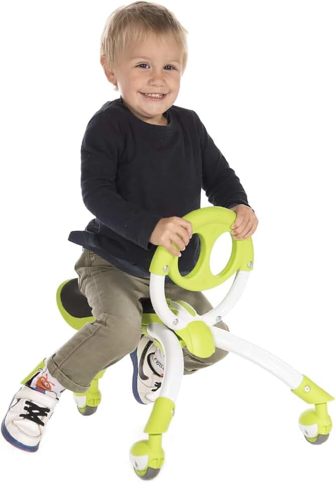 YBIKE Pewi Elite Bike Walking Ride On Toy, Light Green (YPIW6)