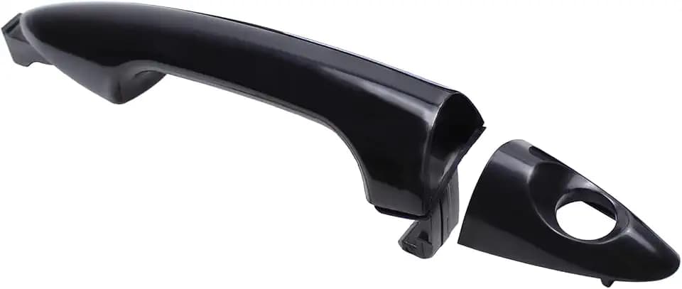 Front Left Driver Side Exterior Door Handle Compatible with Hyundai Accent 2012-2017, Replaces OE# 826511R000, 826521R050