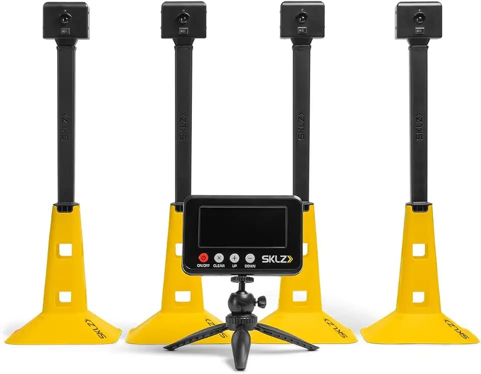 Speed Gates Pro – Electronic Sprint Timing System with Radio Frequency Sensors, LED Timer, and Carry Bag – 40 Yard Dash Timer and Agility Training Equipment