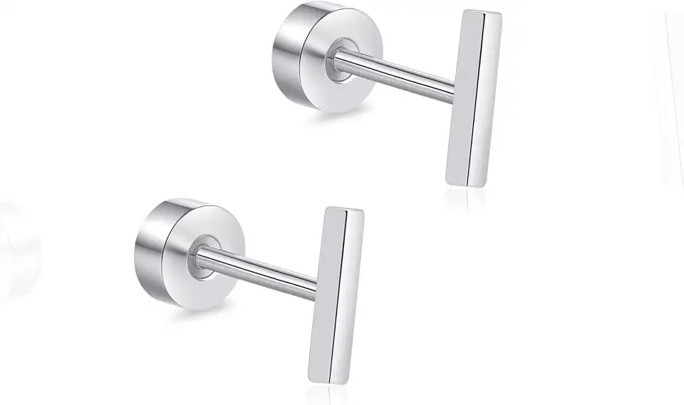limerencia Titanium Earrings, Hypoallergenic Titanium Screw Back Earrings