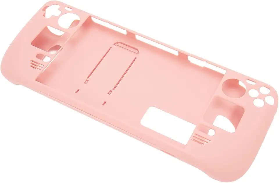 Kickstand Case for Steam Deck, Hands Full for Steam Deck with Stand Shockproof, Ergonomic Design, Compatibile with Official Carrying Case ()