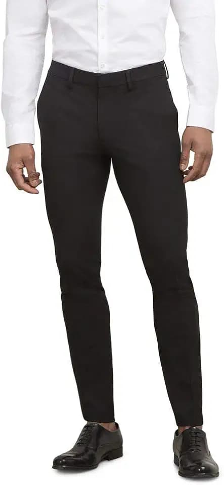 Kenneth Cole REACTION Men's Skinny Fit Stretch Dress Pant