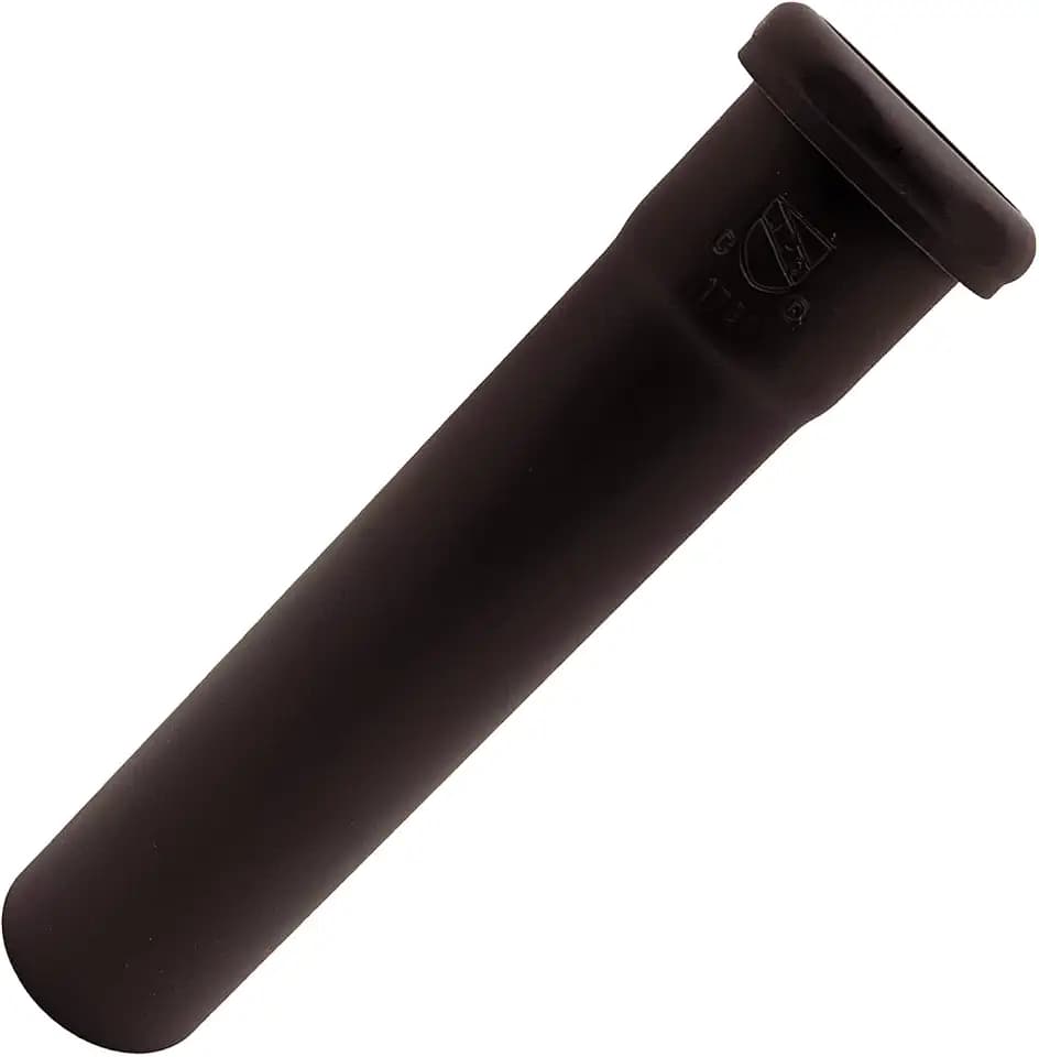 Westbrass D422-12 1-1/2" x 8" Slip Joint Extension Tube, Oil Rubbed Bronze