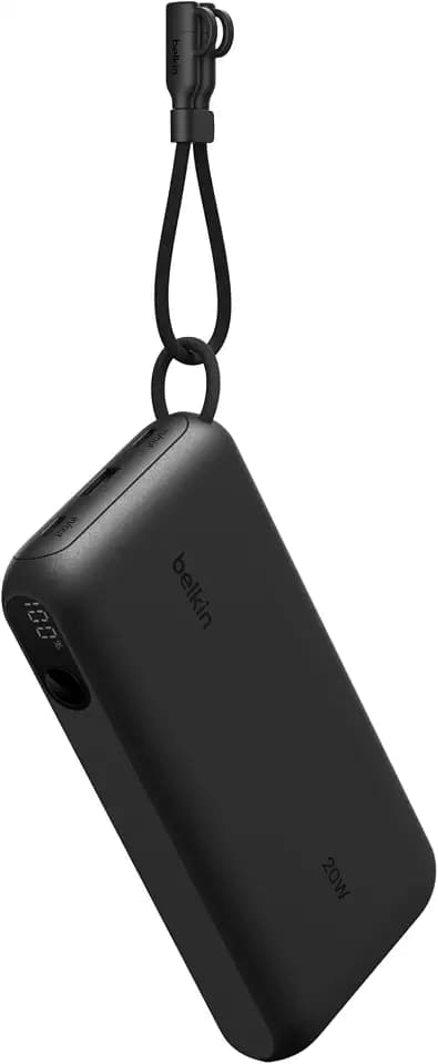 Belkin BoostCharge 20000mAh Power Bank, Digitale Akkuanzeige – Schwarz