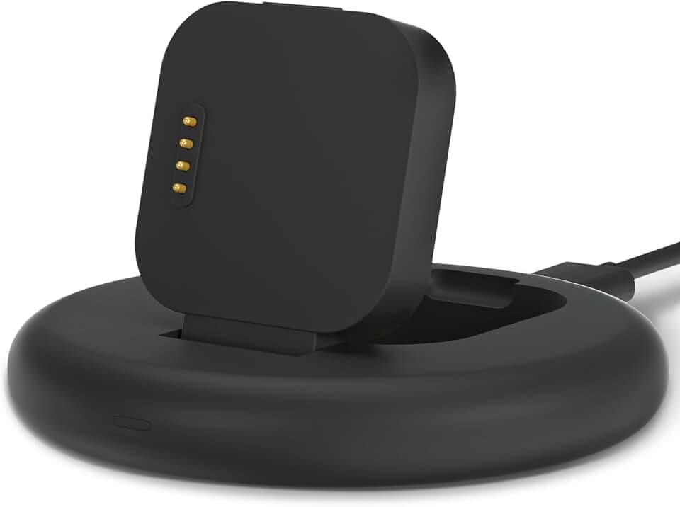 Foldable Charging Stand Compatible with SyncUP Kids Watch 1, Black