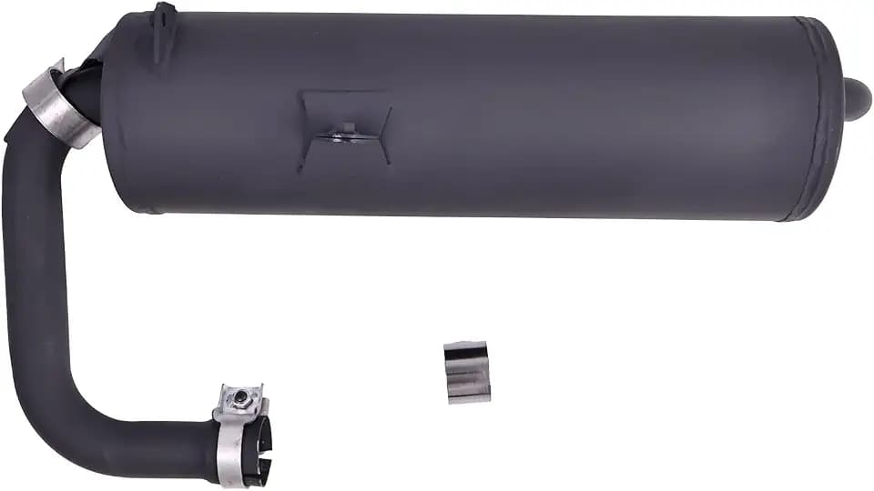 AIVWUMOT Muffler 5UG-E4710-01-00 For Yamaha Rhino 660 YXR660FA 2004-2007