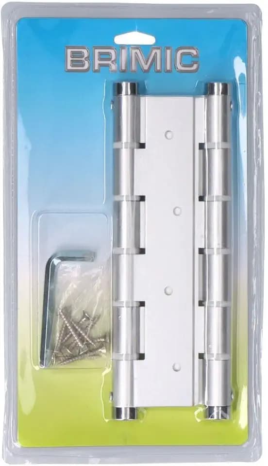 Brimic 57004 - Doppelscharnier, silberfarben