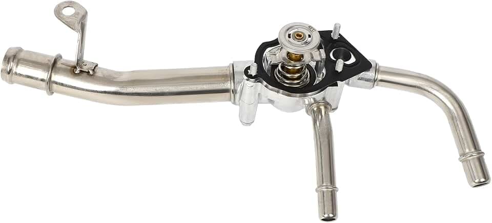 SCITOO Engine Coolant Thermostat Housing Fit for Buick for Enclave