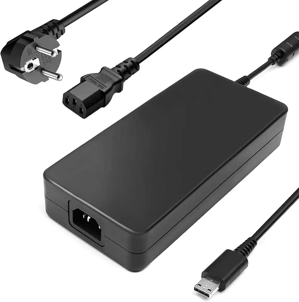 280W AC Ladegerät Adapter passend für MSI GE76 GE66 Raider GP76 GP66 Leopard Clevo X170SM-G X170KM-G ADP-280BB B A18-280P1A S93-0409330-C54 Laptop Netzteilkabel