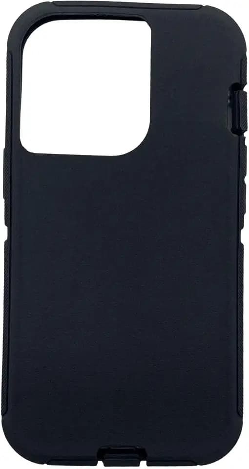Replacement Rubber Outer Skin Compatible with iPhone 13 Pro Otterbox Defender Series Case (Black)