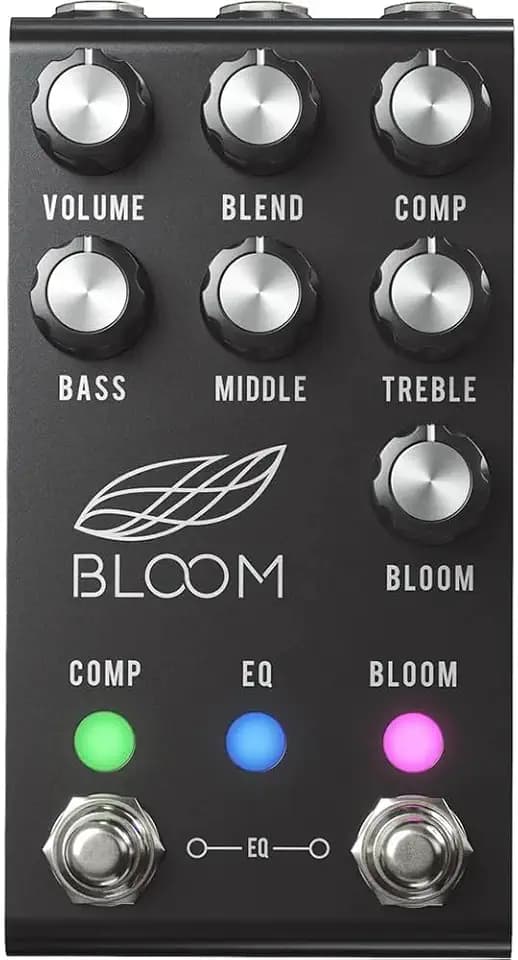 Jackson Audio Bloom v2 Midi Black Optical Compressor, EQ, Boost and Sustainer