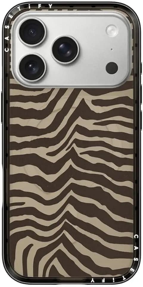 CASETiFY Magnetic for iPhone 17 Pro Case, PC/TPU Compact Case, Black Bumper