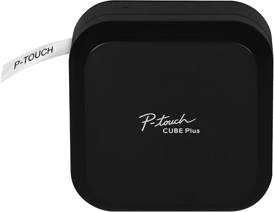 Brother P-touch CUBE Plus Bluetooth Label Maker (PT-P710BT), Black