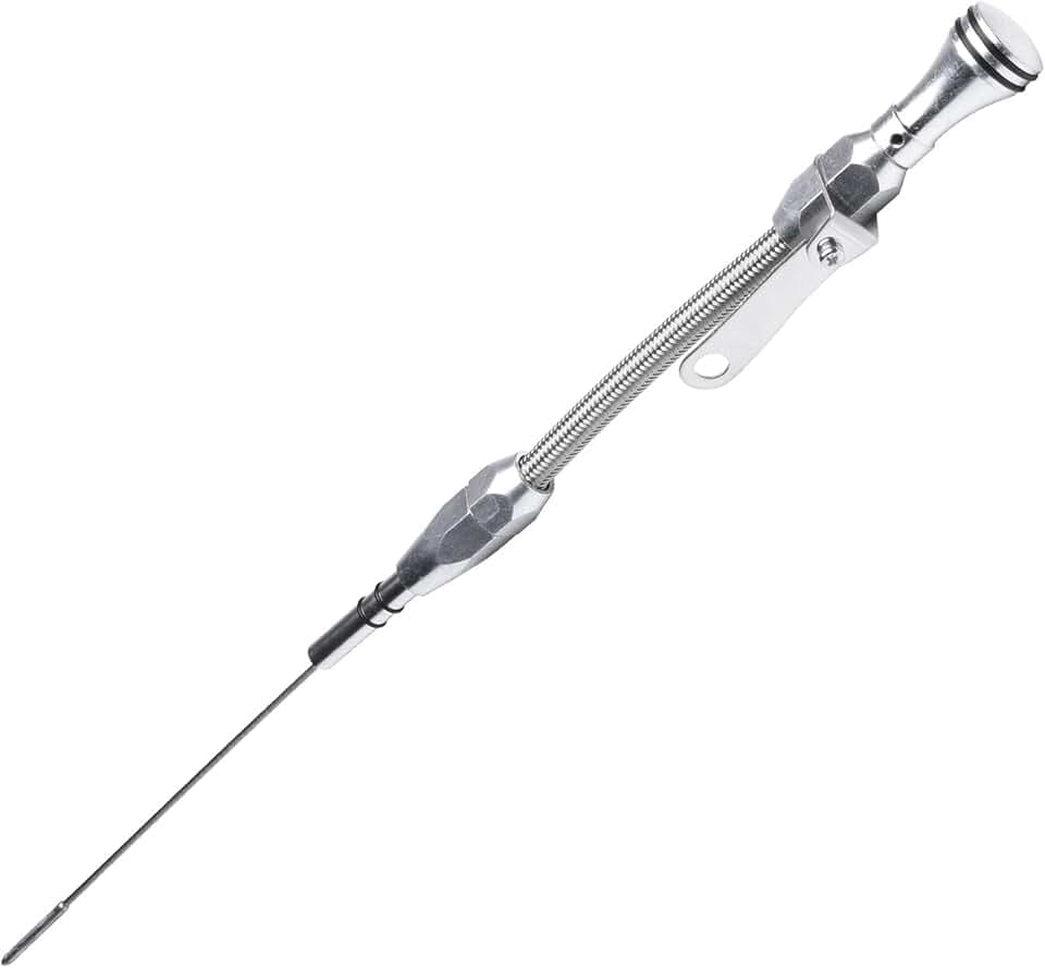 Stainless Steel Flexible Engine Oil Dipstick Compatible with Ford 260 289 302 SB