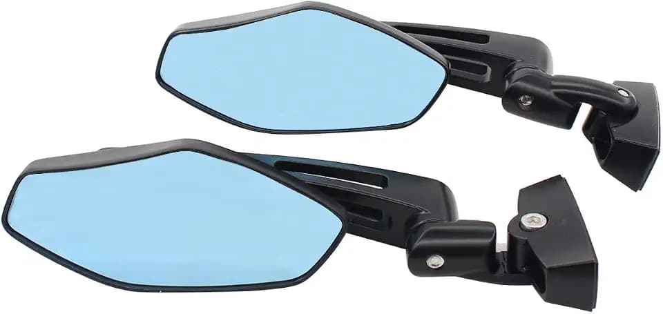 NewYall Racing Rear view Mirror Double Adjustment Sport Bike Side Mirror