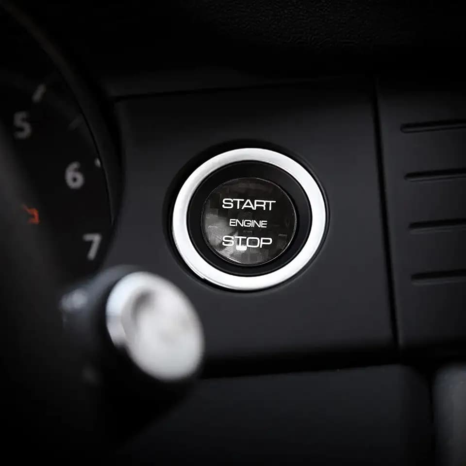 Engine Start Stop Button Cover for Landrover Ignition Switch Cover