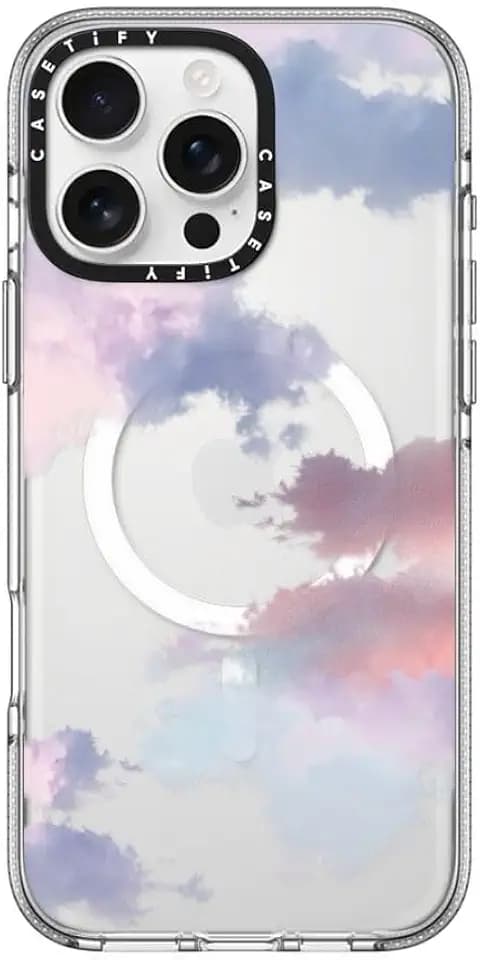 CASETiFY for iPhone 16 Pro Max Case - Impact Clear Compatible with MagSafe