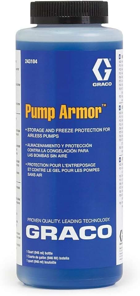 Graco Pump Armor Storage Fluid, 1-Quart, Protects Pump