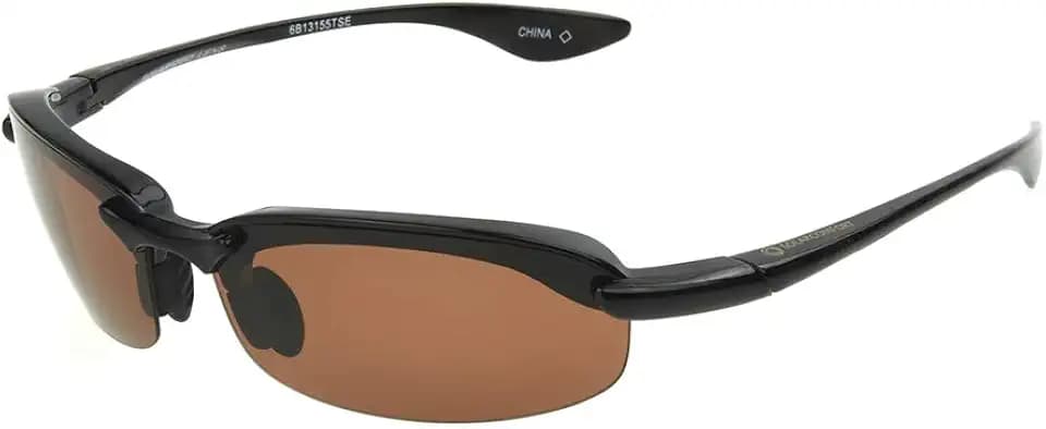 Dioptics Solar Comfort Breeze Wrap Sports Sunglasses, Tortoise, 60mm