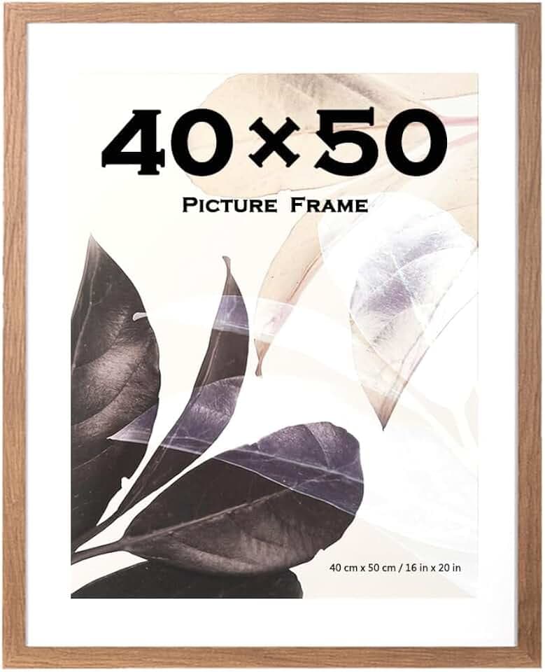 Scholar Tree 40x50 Bilderrahmen Braun mit Halterungen 40x50cm Rahmen Wandmontierbar