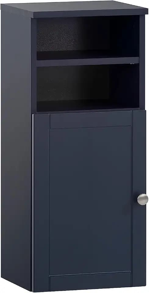 Schildmeyer Highboard Jesper 155397, Nachtblau, 30,3 x 25,4 x 70 cm