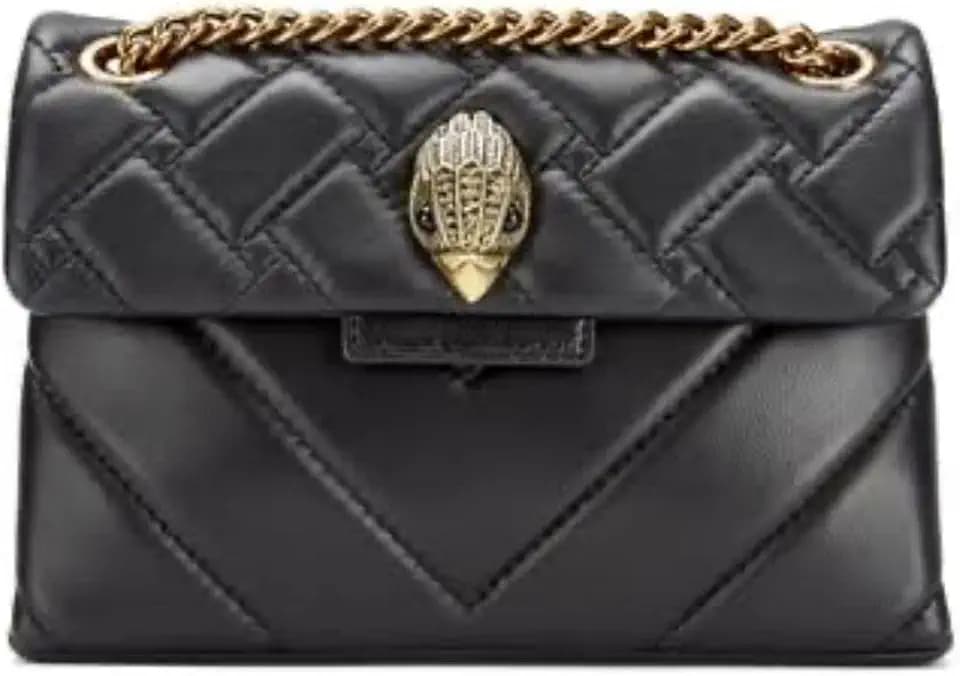 Kurt Geiger London Kensington Mini Quilted Leather Shoulder Crossbody Bag