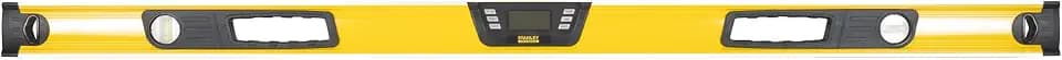 Stanley FatMax digitale Wasserwaage (120 cm, Neigungsmesser, Hohe Messgenauigket und Messbereich, Messung in Grad, Prozent, mm/m) 0-42-086