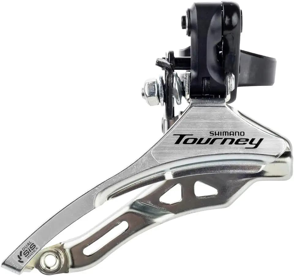 Shimano Tourney FD-TY300 Umwerfer, Silver/Black, One Size