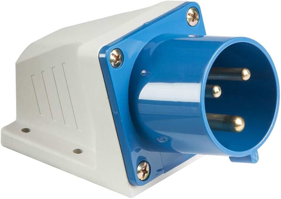 Knightsbridge INAV0013 Industrie-Stecker, 240V 32A, blau, 1