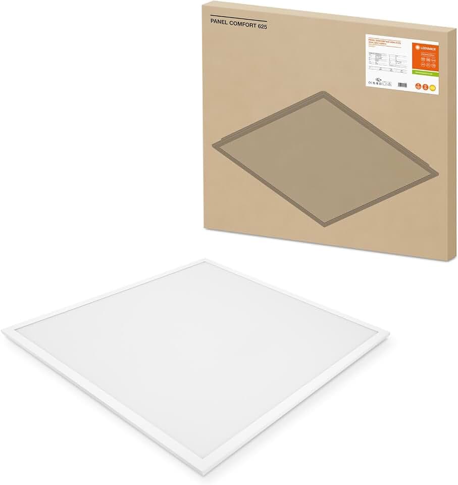 LEDVANCE Quadratische Einlege-Leuchten mit wählbarer Wattageneinstellung (Power Select - PS) und starker Entblendung, für 625 x 625 mm Deckensysteme PL CMFT 625 P 33W 830 U19 PS